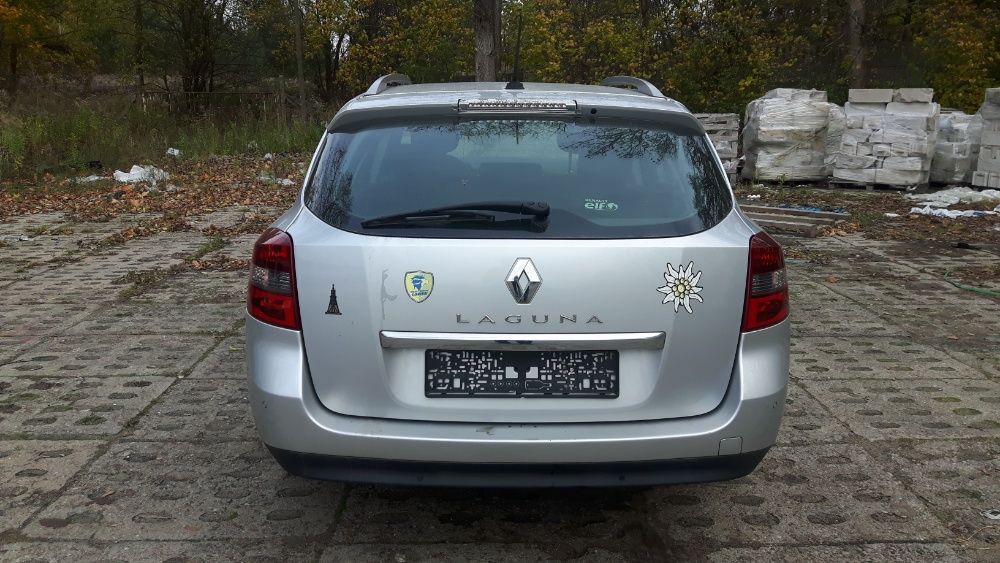 Klapa tylna szyba tył Renault Laguna III 3 kombi srebrna TED69 TED 69