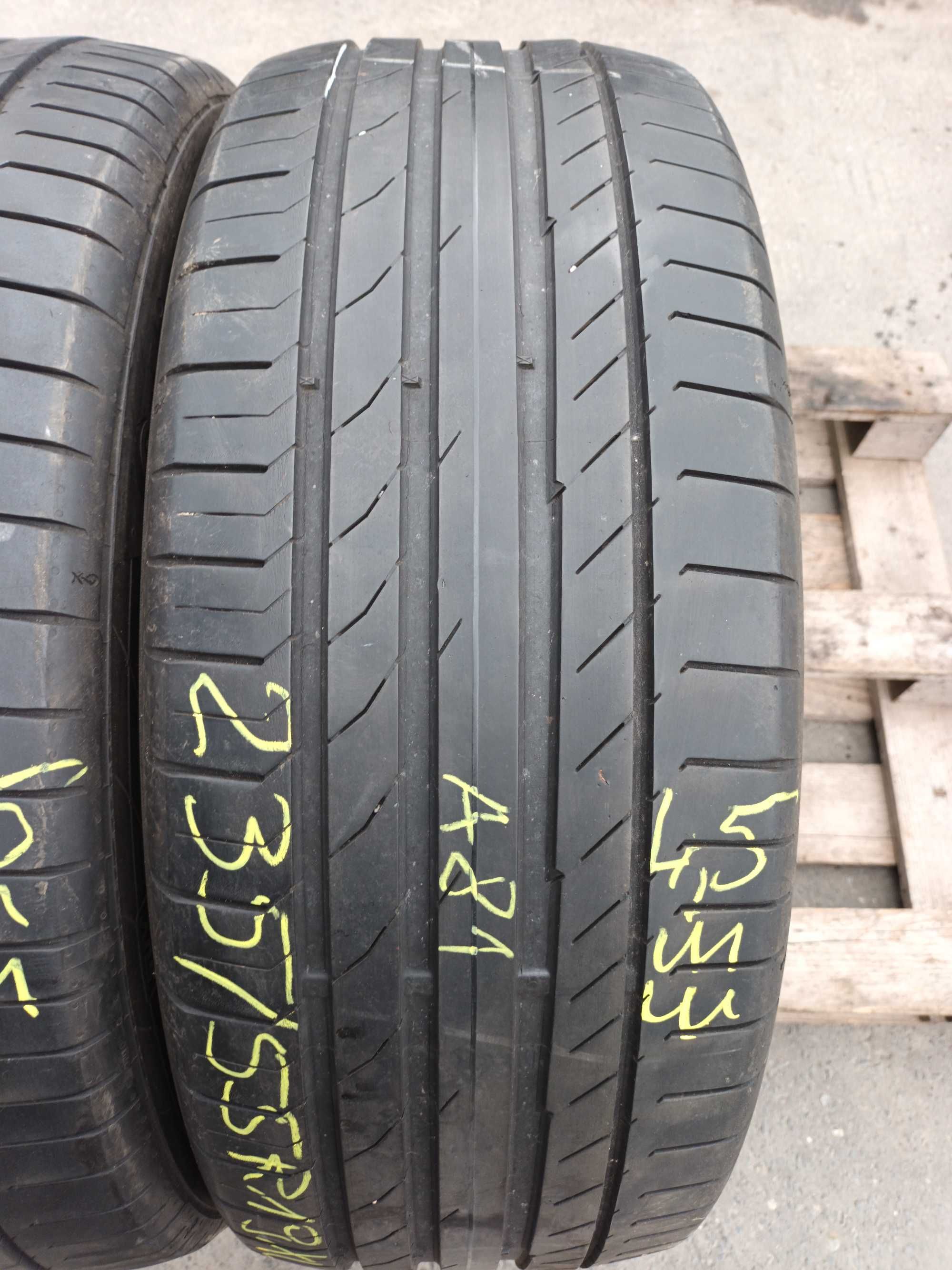 Opony letnie Continental Sport Contact 5 235/55/19 XL - 2 szt. R19 A81