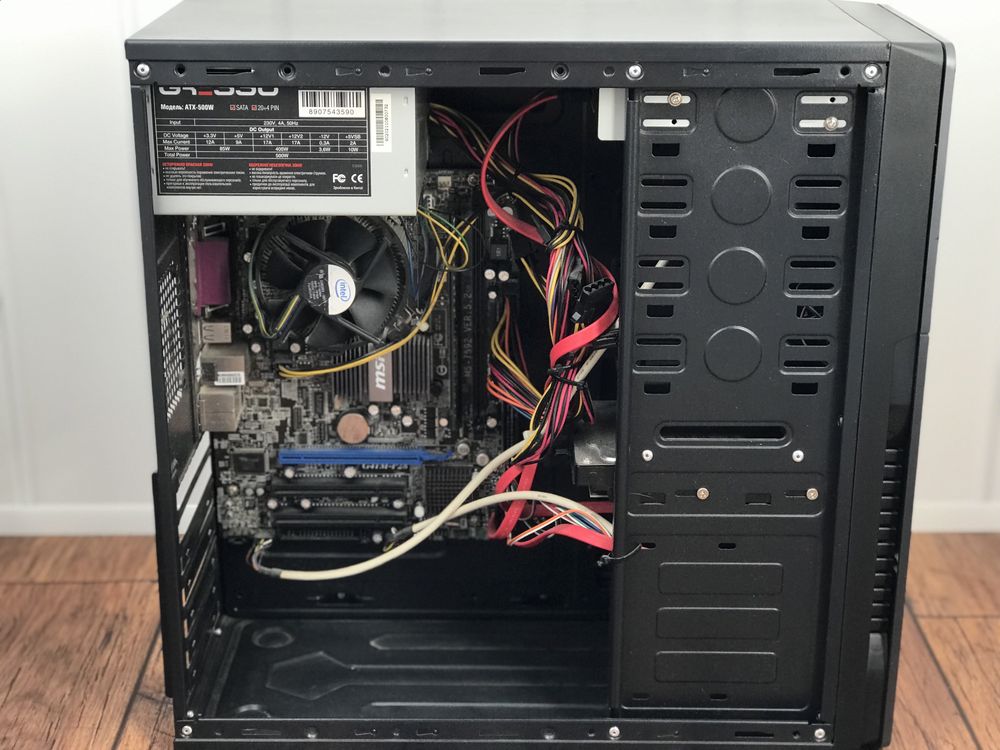 Материнська плата MSI G41M-P28 (s775, Intel G41, PCI-Ex16) ,Проц E8300
