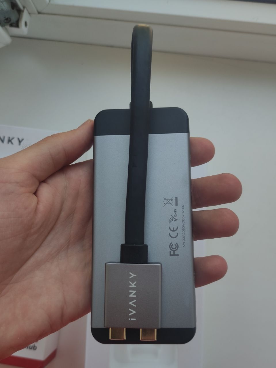 Мультипортовий адаптер(USB-C hub) 9 in 1 IVANKY