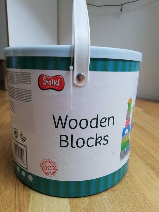 Klocki drewniane smiki
