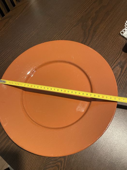 Prato grande em barro