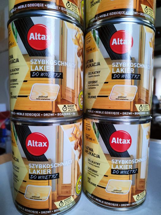 Altax szybkoschnący lakier półmat