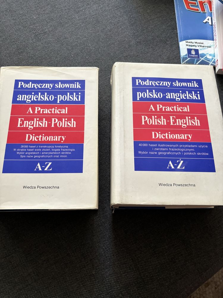 Komplet słowników ang- pol. i pol- ang