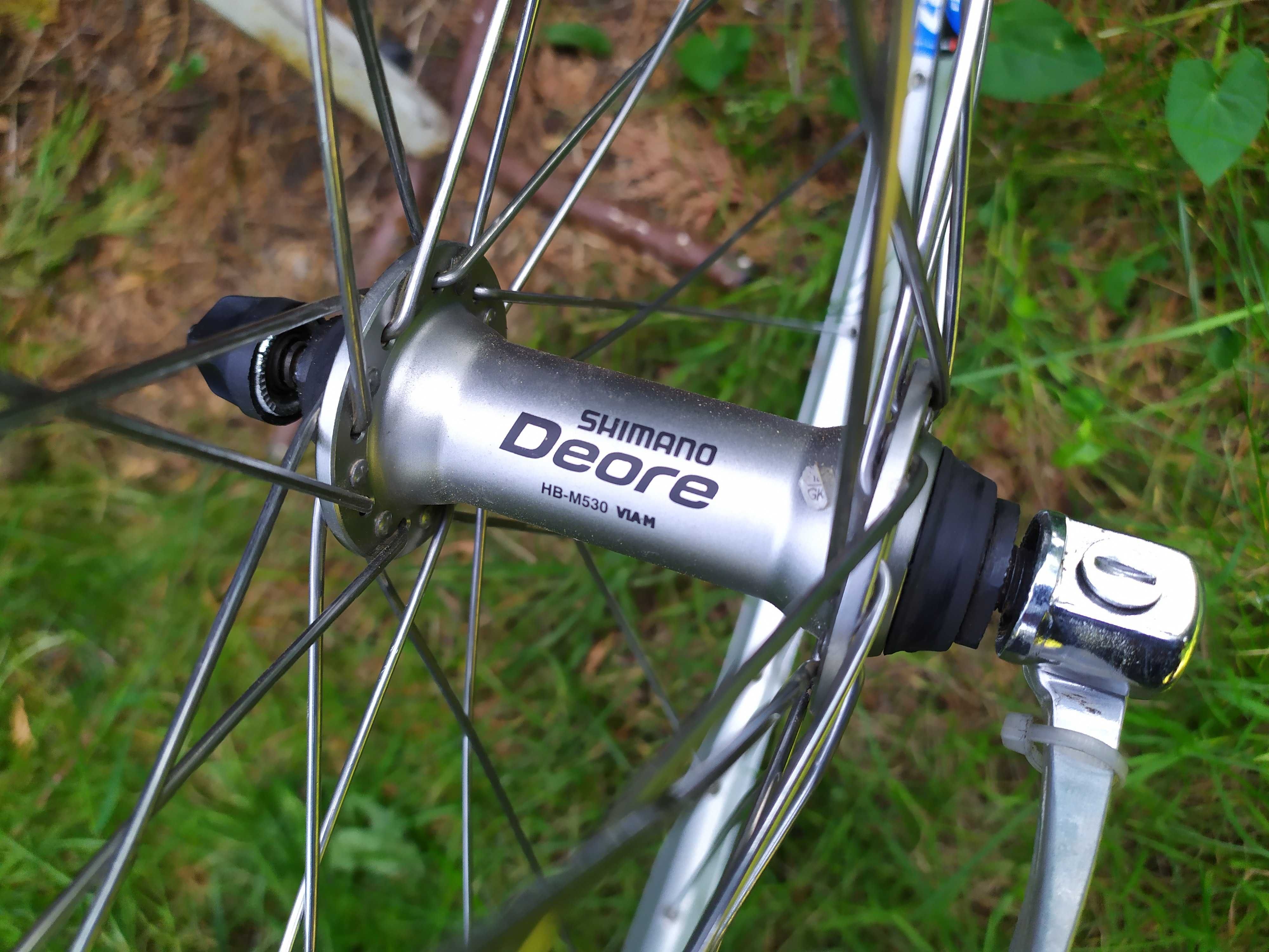 Shimano DEORE HB-M530 koło przednie 26'' Rigida ZAC19 Nowe Polecam