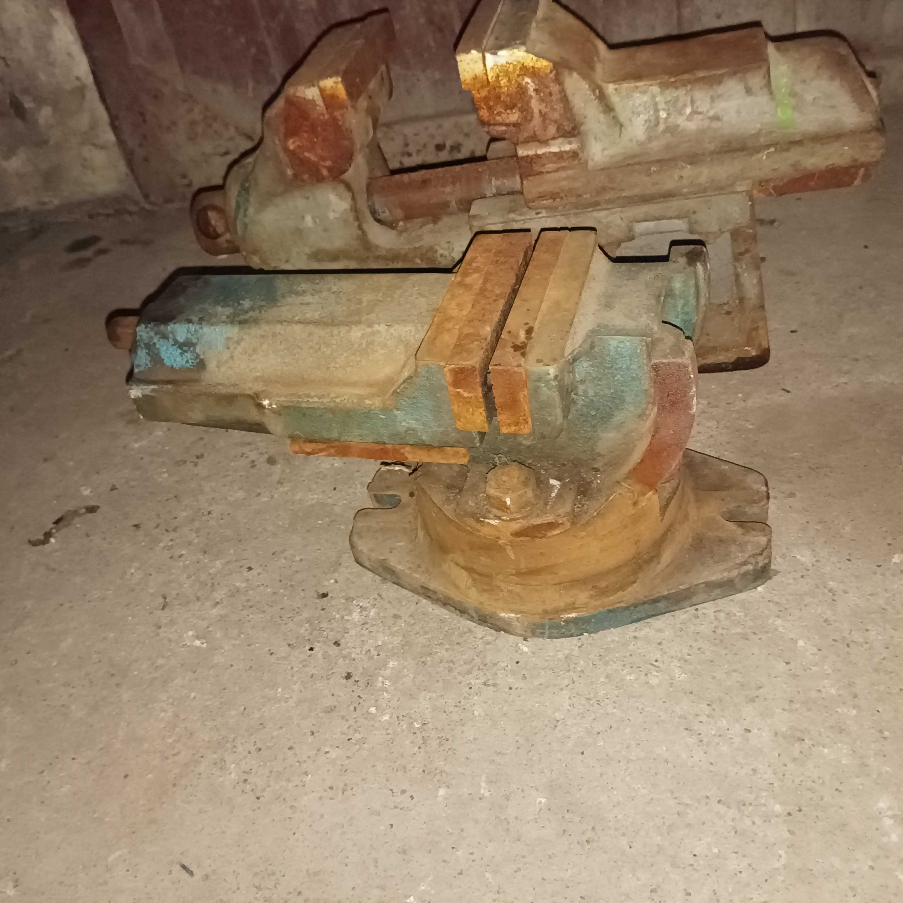Imadło maszynowe obrotowe 160mm