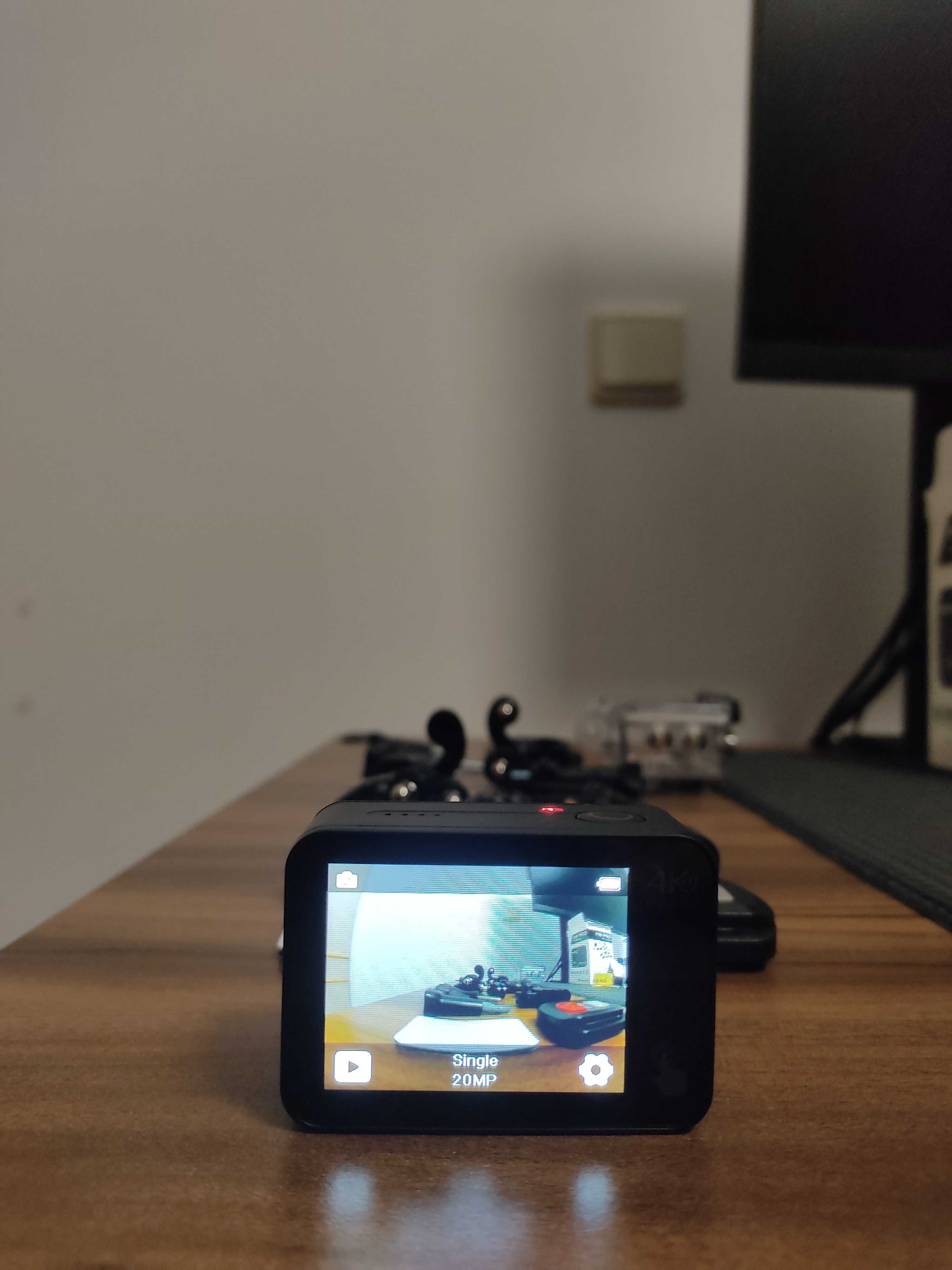 Câmara Midland H9 Pro — Como Nova + Suportes