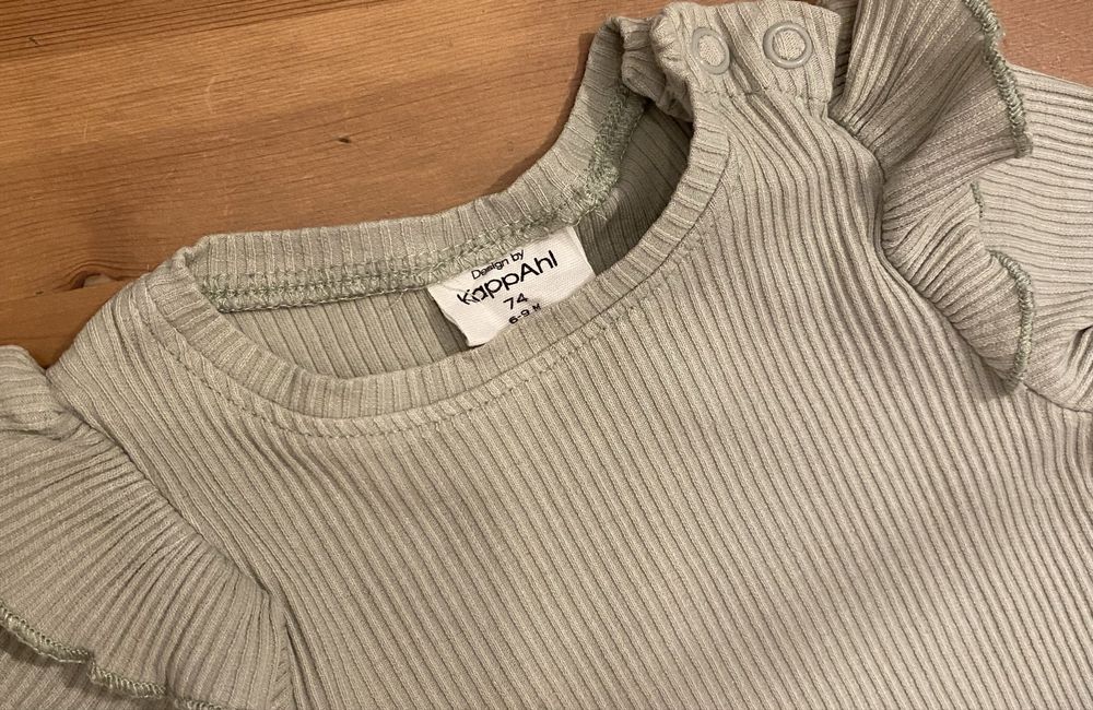 Zestaw komplet body KappAhl spodnie Mayoral rozmiar 74