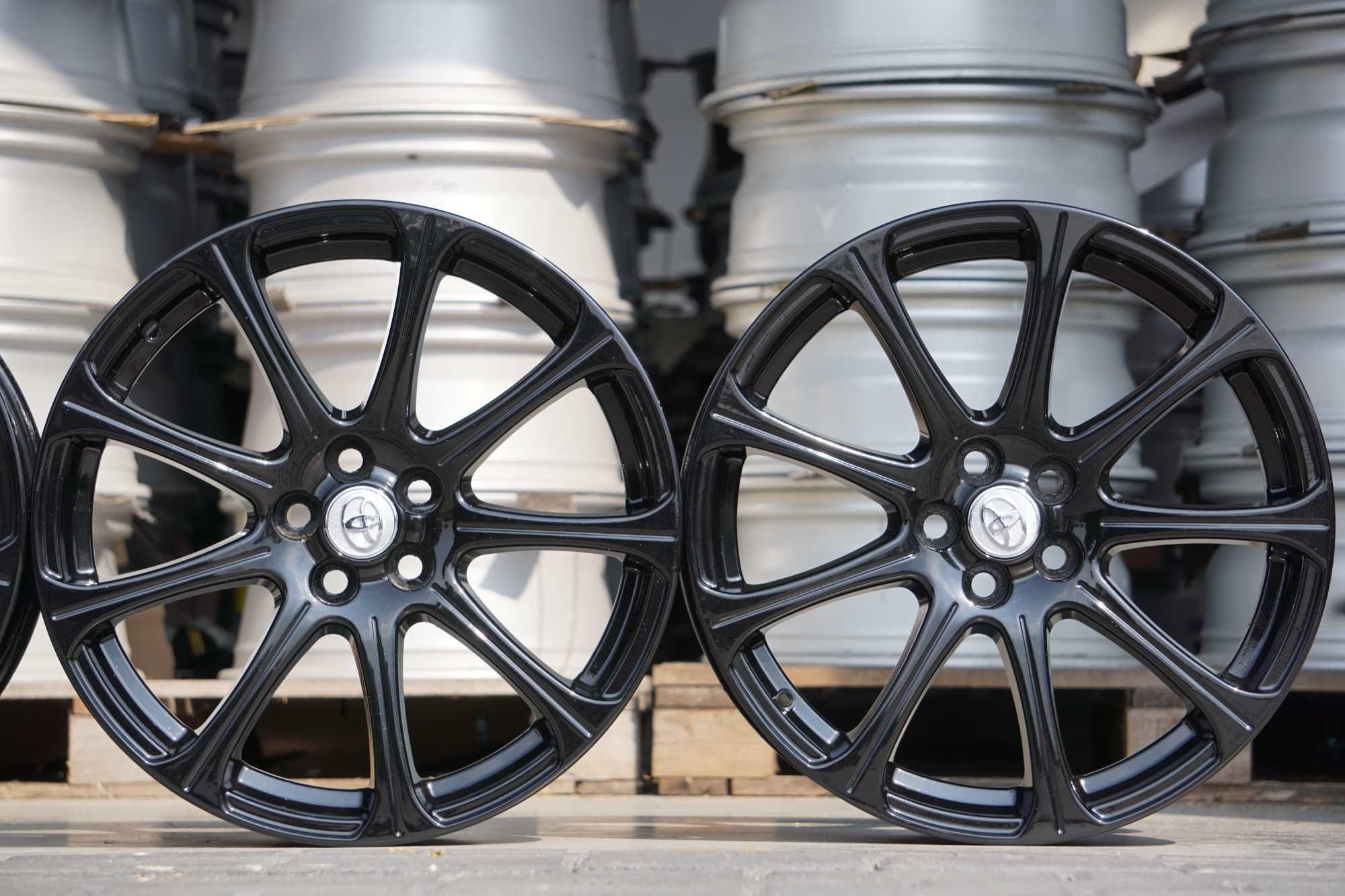 Alufgi oryginał Toyota 5x100 7,5Jx18 et45 cb54mm czarna perła