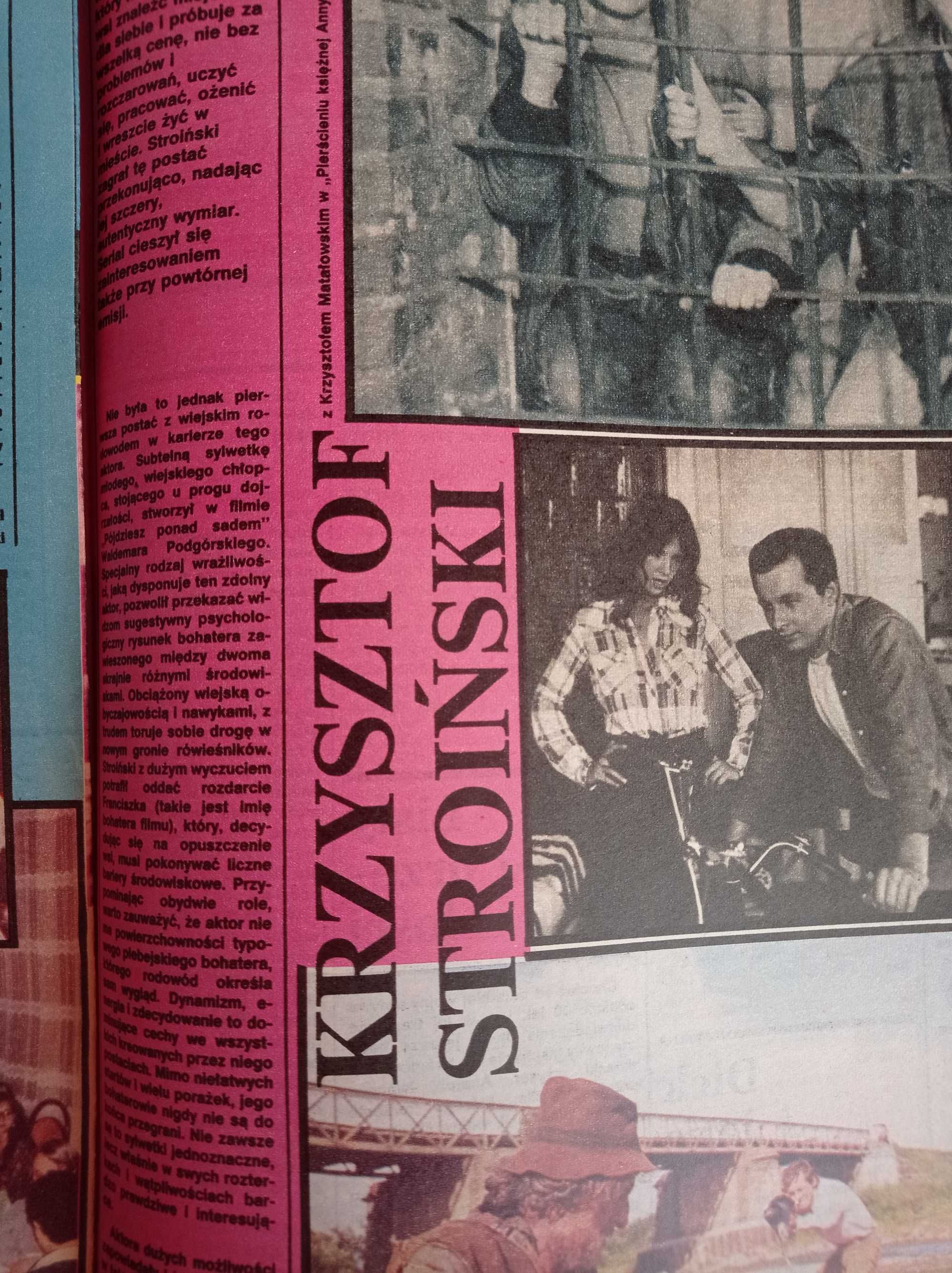 Ekran nr 3/1985, 20 stycznia 1985, Renata Husarek, Krzysztof Stroiński