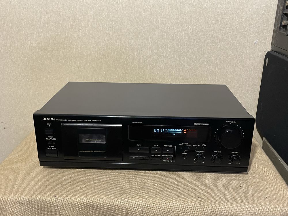 Кассетная дека DENON DRM-550 (2 мотора)
