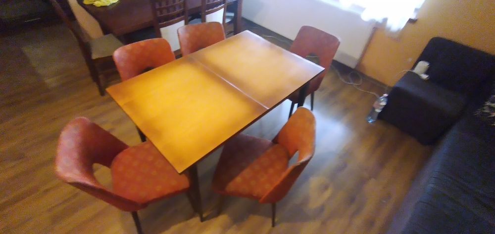 Krzesła 10-20 Muszelki 1972r PRL