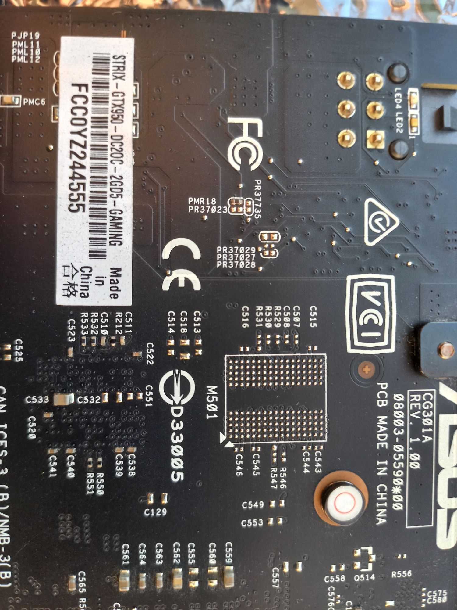 Відеокарта Asus GTX950