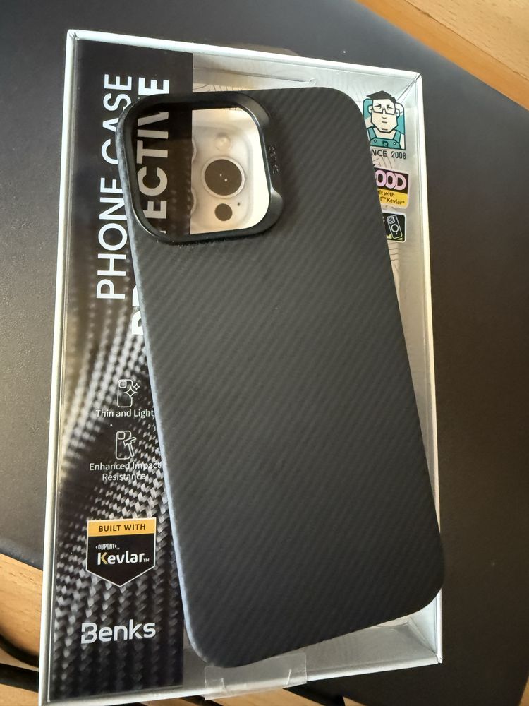 Benks Armor Air Kevlar Case 600D for Iphone 16 pro Max