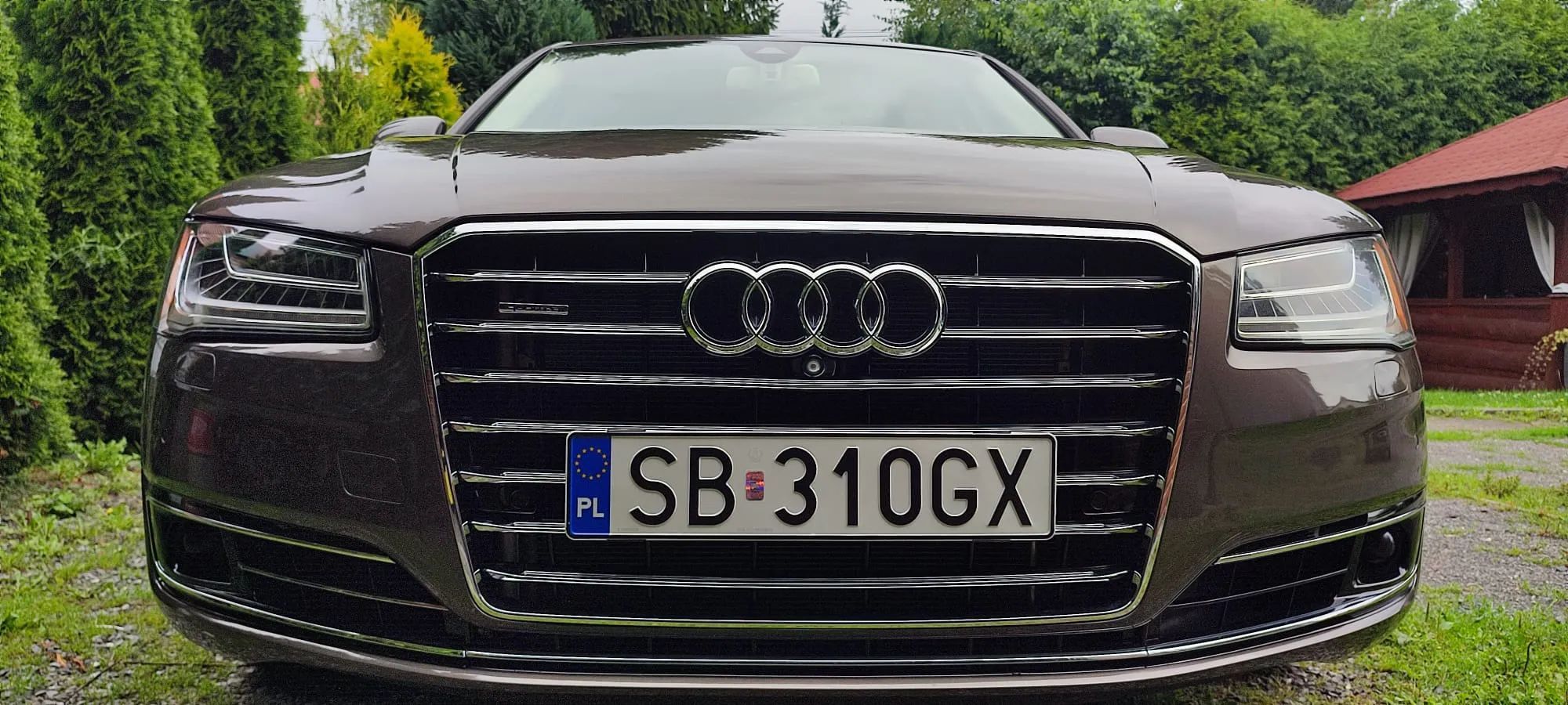 Audi A8 LONG Aluminiowe V8 - 435 KM Luksus Prestiż Elegancja Komfort FULL Wyp.