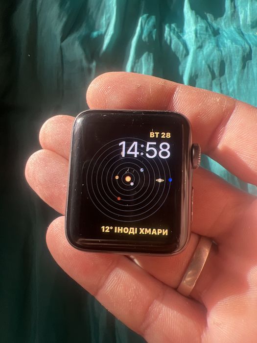 Apple Watch 3 42мм корпус алюміній