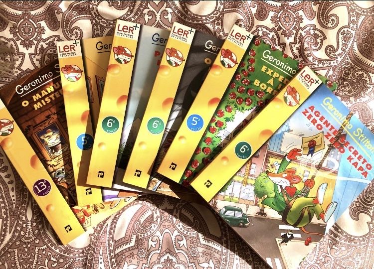 Livros Geronimo Stilton