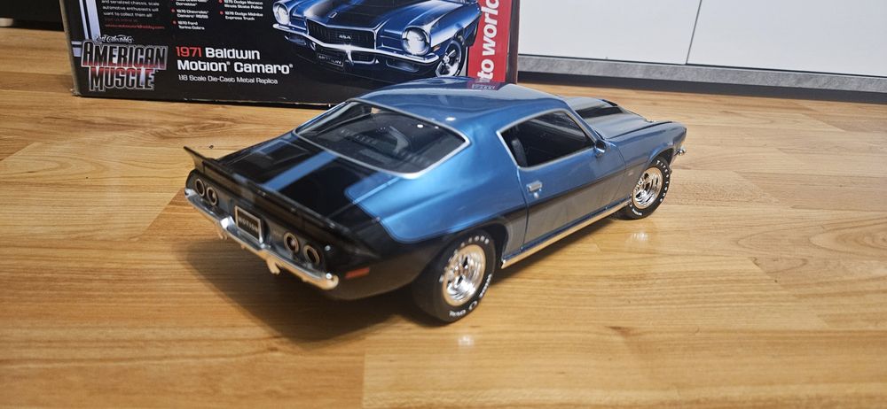 1:18 Autoworld Chevrolet Camaro Baldwin Motion 1971