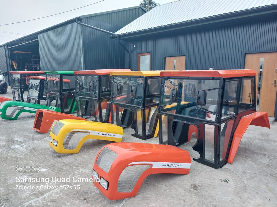 Kabina kabiny ciagnikowe c330 c360 mf t25