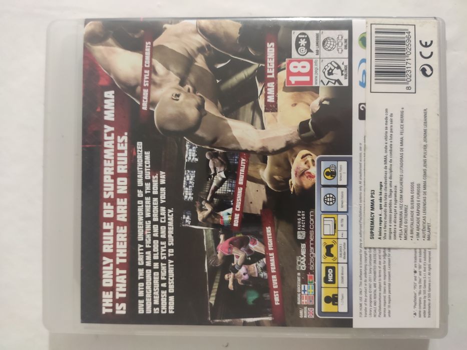 Supremacy MMA para ps3