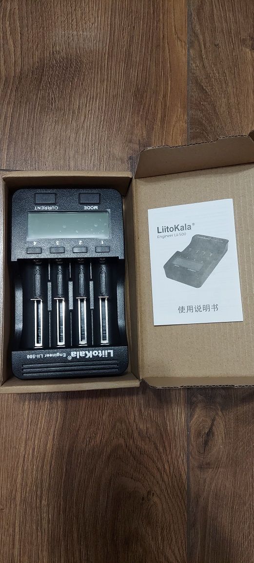 Зарядное устр Liitokala lii-500 без блока питания с функц Powerbank