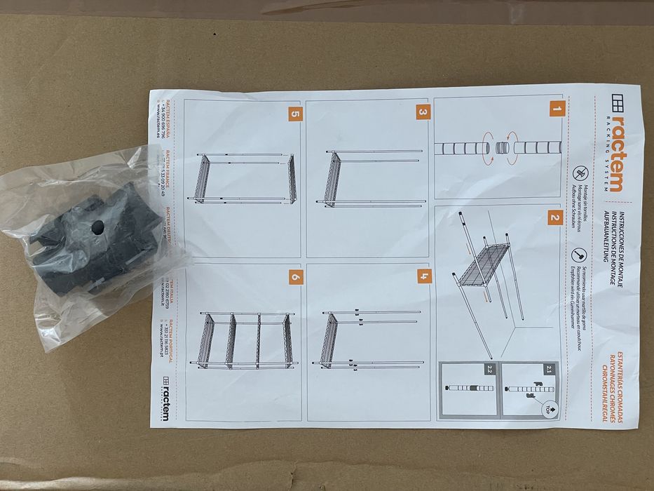 Prateleira industrial RACTEM