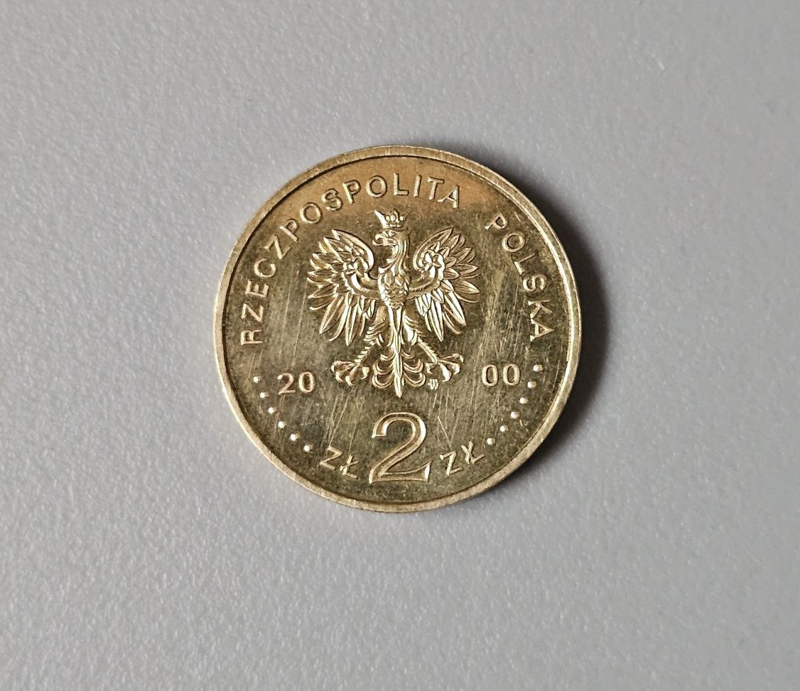 2 zł Jan Kazimierz 2000 r