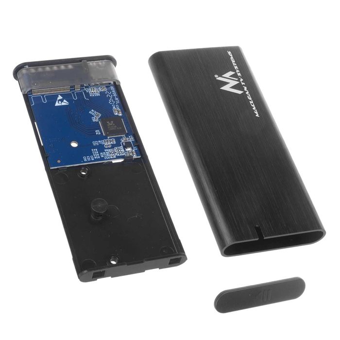Obudowa dysku SSD NVME SATA PCIe M.2 USB-C 3.1 M2 Maclean MCE443