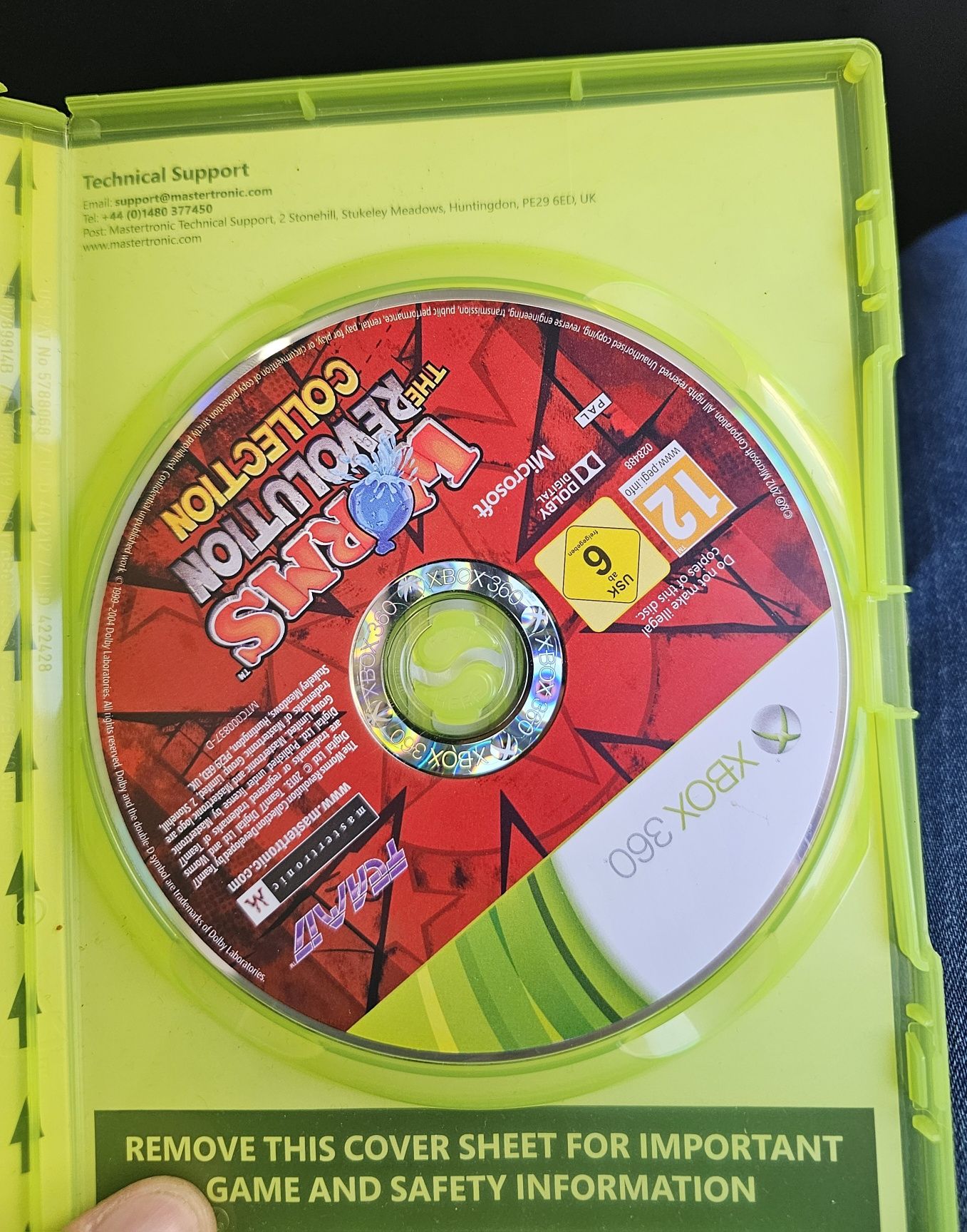 Gra worms The Revolution Collection xbox 360 unikat