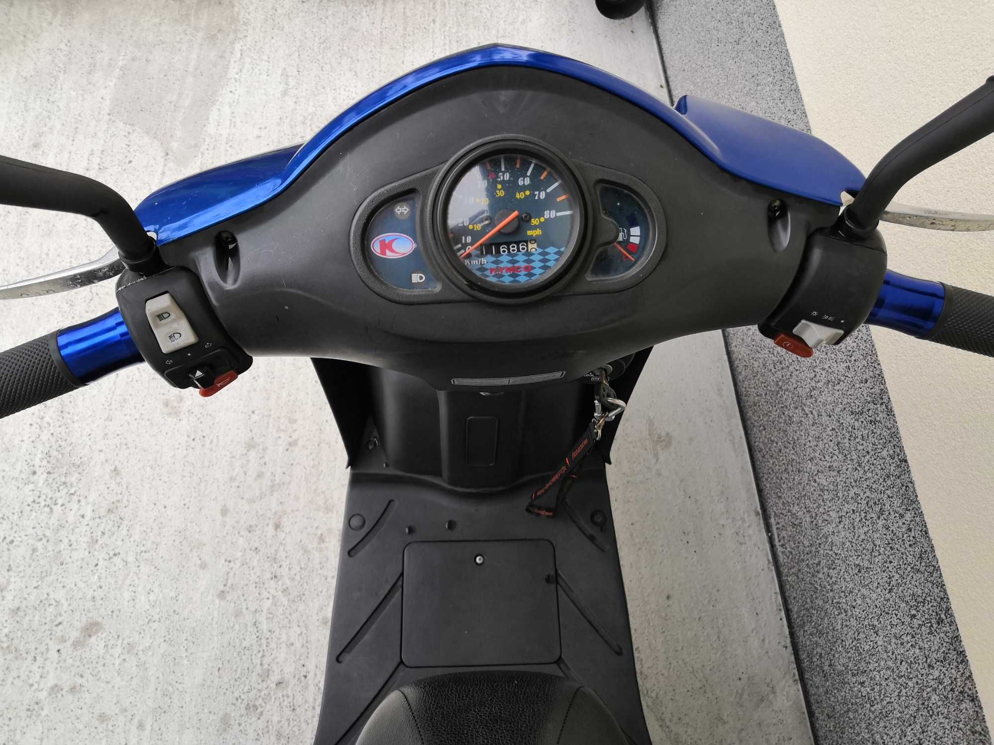 Kymco Agility Tuning 80ccm Przelot 82km/h