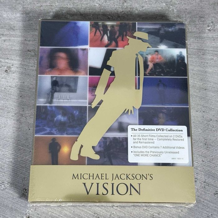 Michael Jackson's Vision DVD - NEW Майкл Джексон