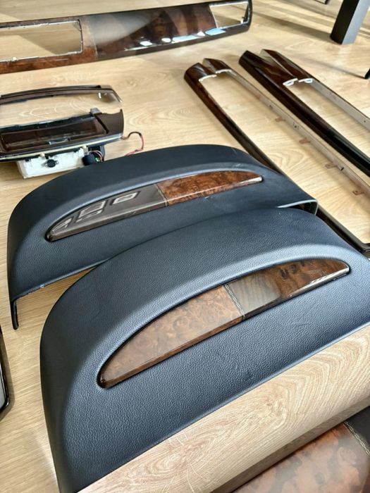 BMW 7 E65 E66 dekory listwy v12 intrasja drewno rarytas long