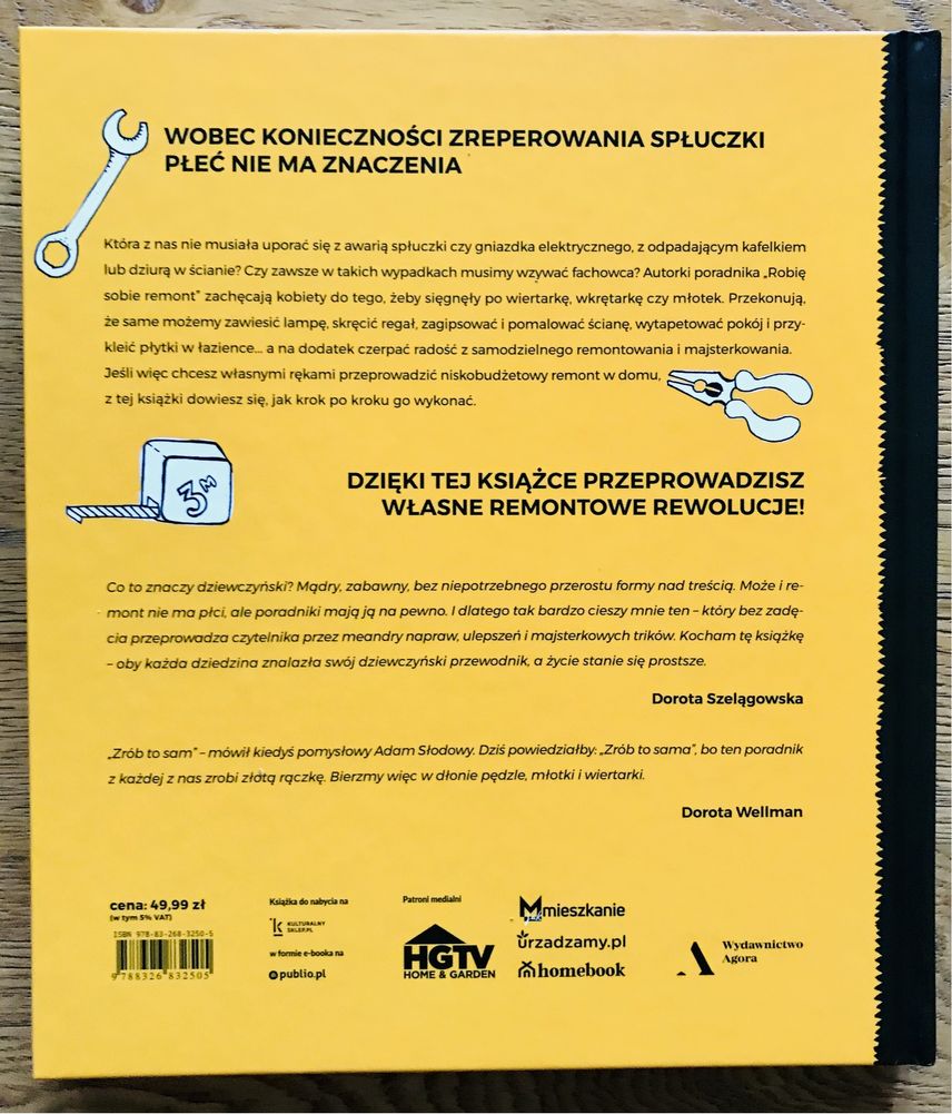 Robię remont Podstawowe wykończenia i naprawy w domu. Poradnik dziewcz