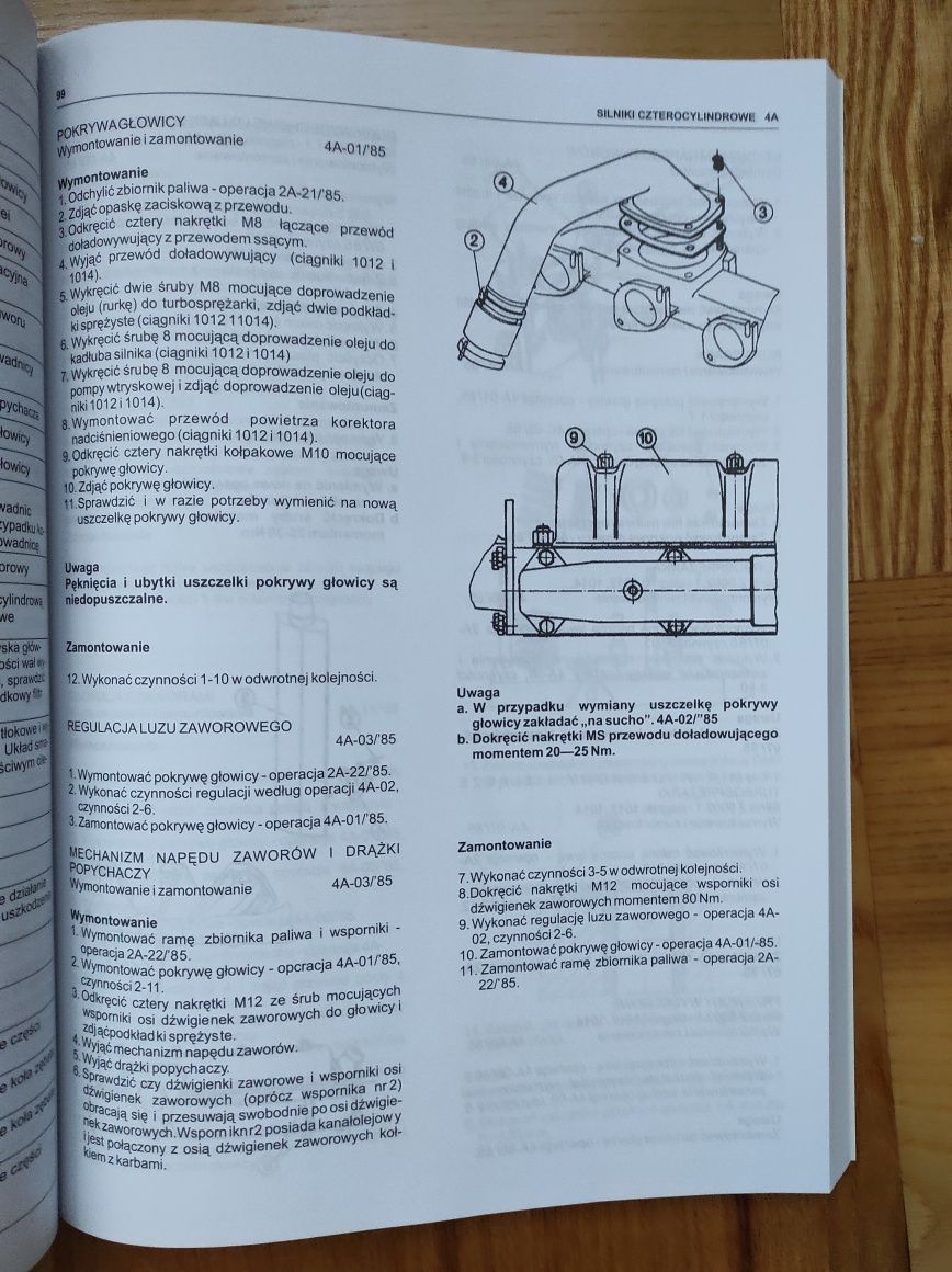 Instrukcja napraw schemat instalacji elektrycznej ursus 1224