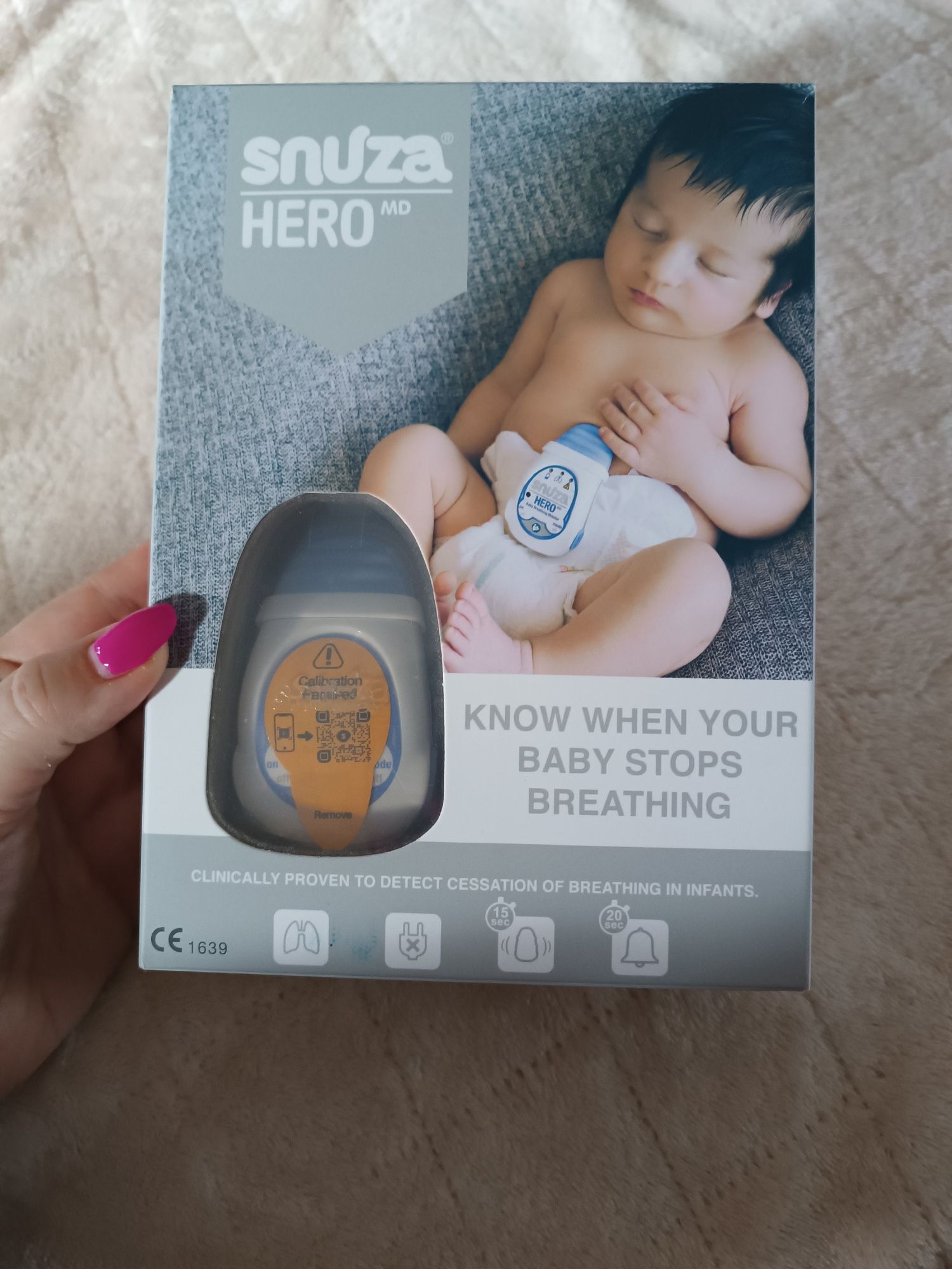 Monitor oddechu SNUZA HERO MD nowy