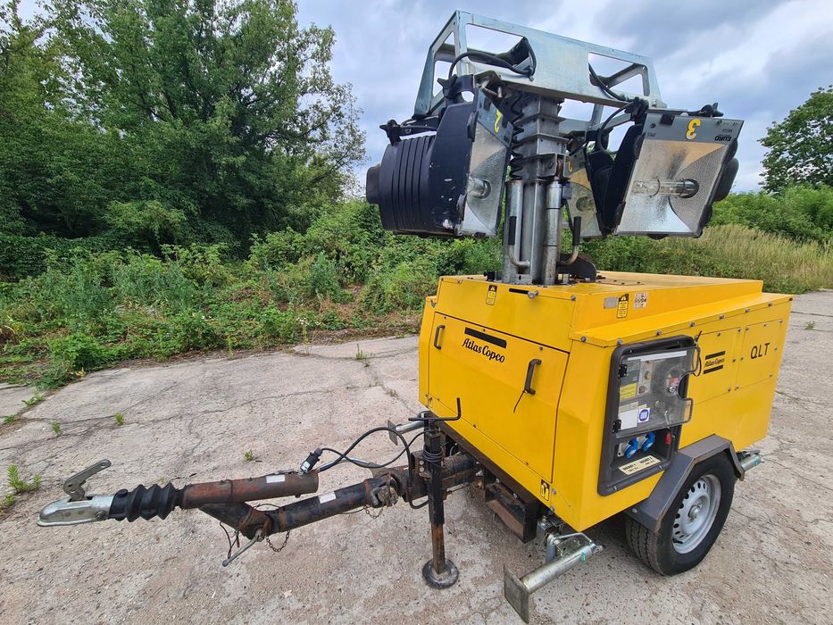 Maszt oświetleniowy Atlas Copco QLT 40 wieża
