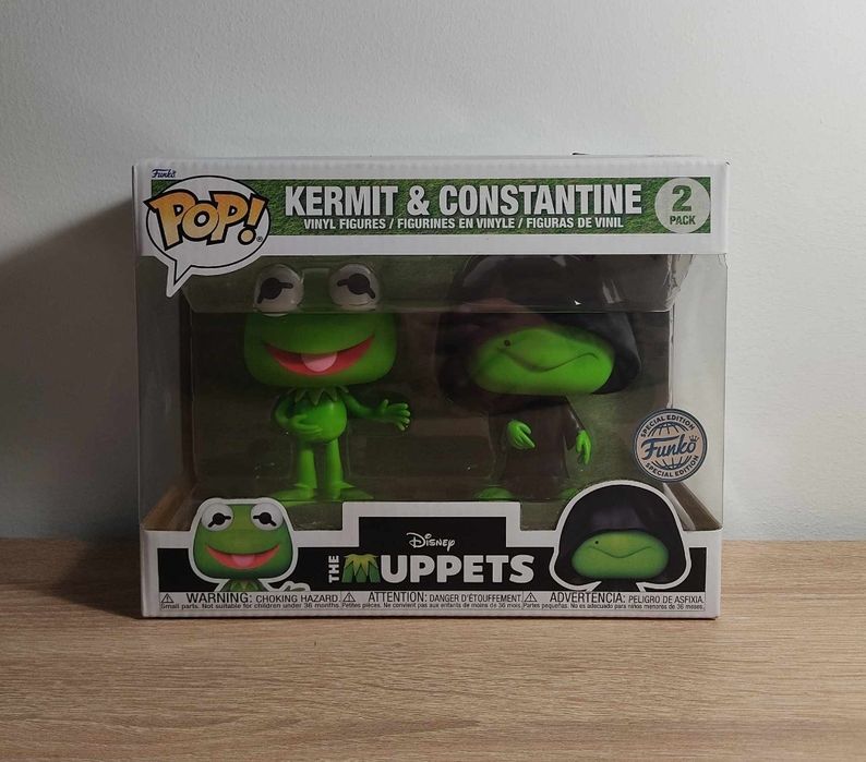 Funko Pop * Kermit & Constantine 2 Pack - Disney The Muppets