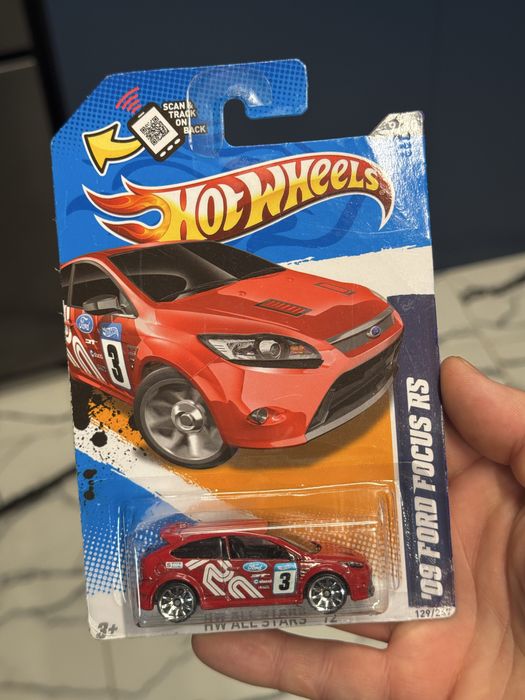 Hot Wheels ’09 Ford Focus RS Mk2 LEGENDA! All Stars ’12