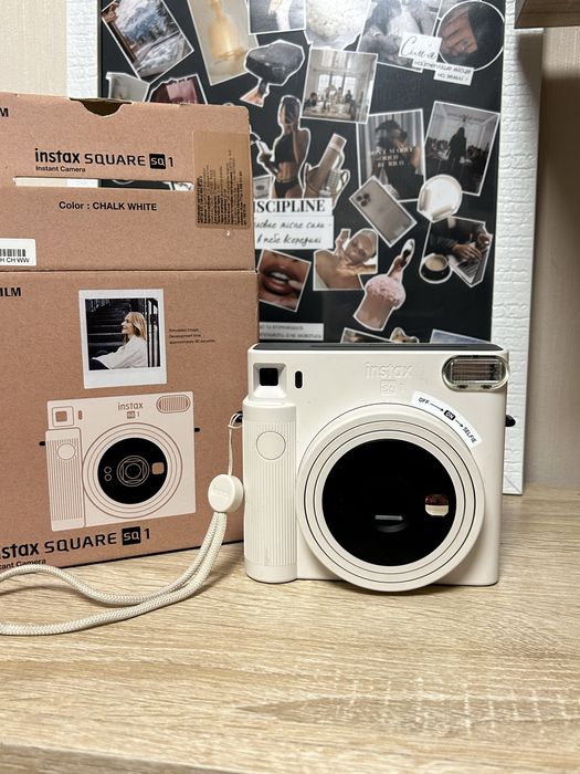 Полароїд Fujifilm INSTAX Square SQ1 Chalk White