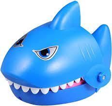Детская игрушка "Акула-кусачка"  зубы челюсть