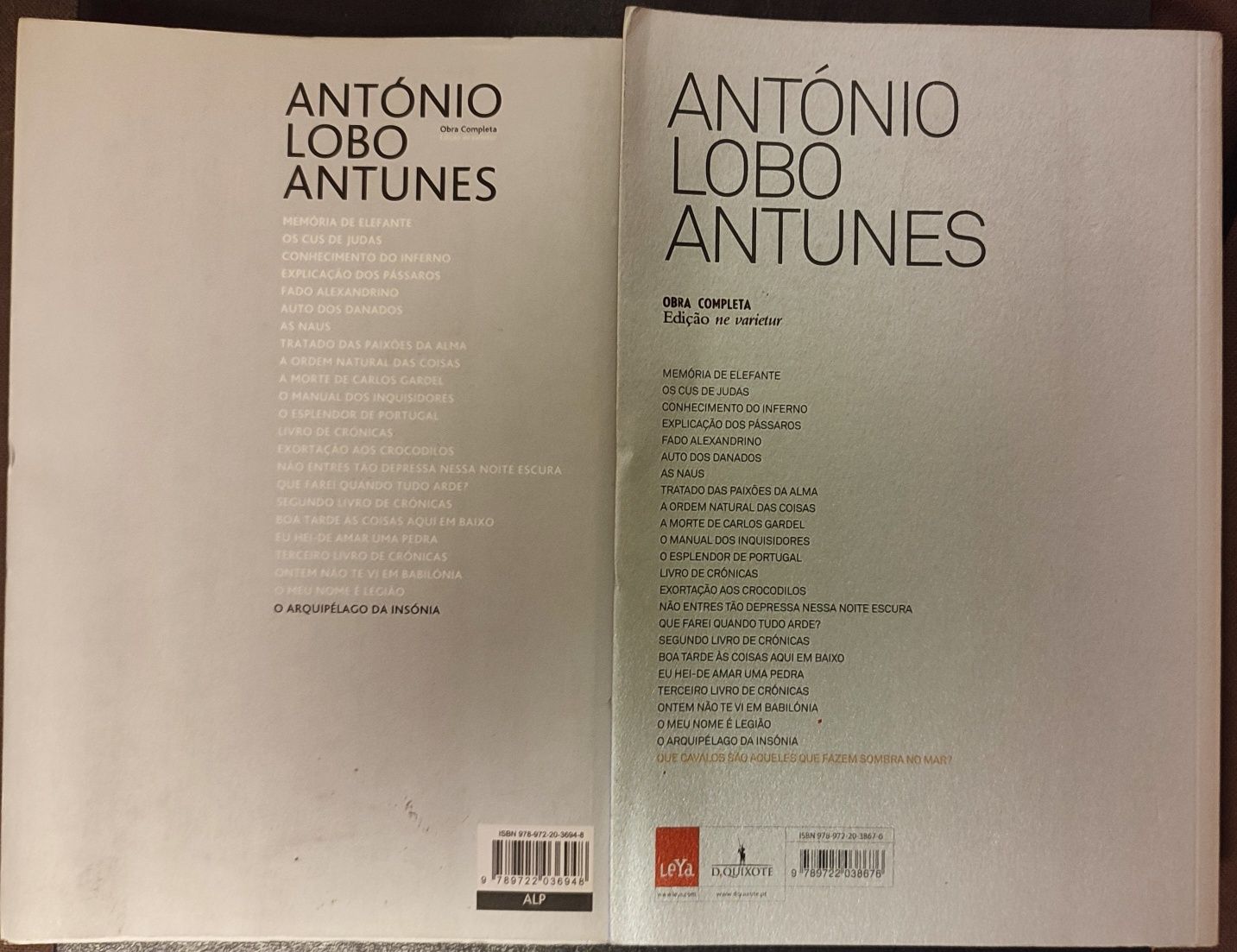 António Lobo Antunes - Vários títulos