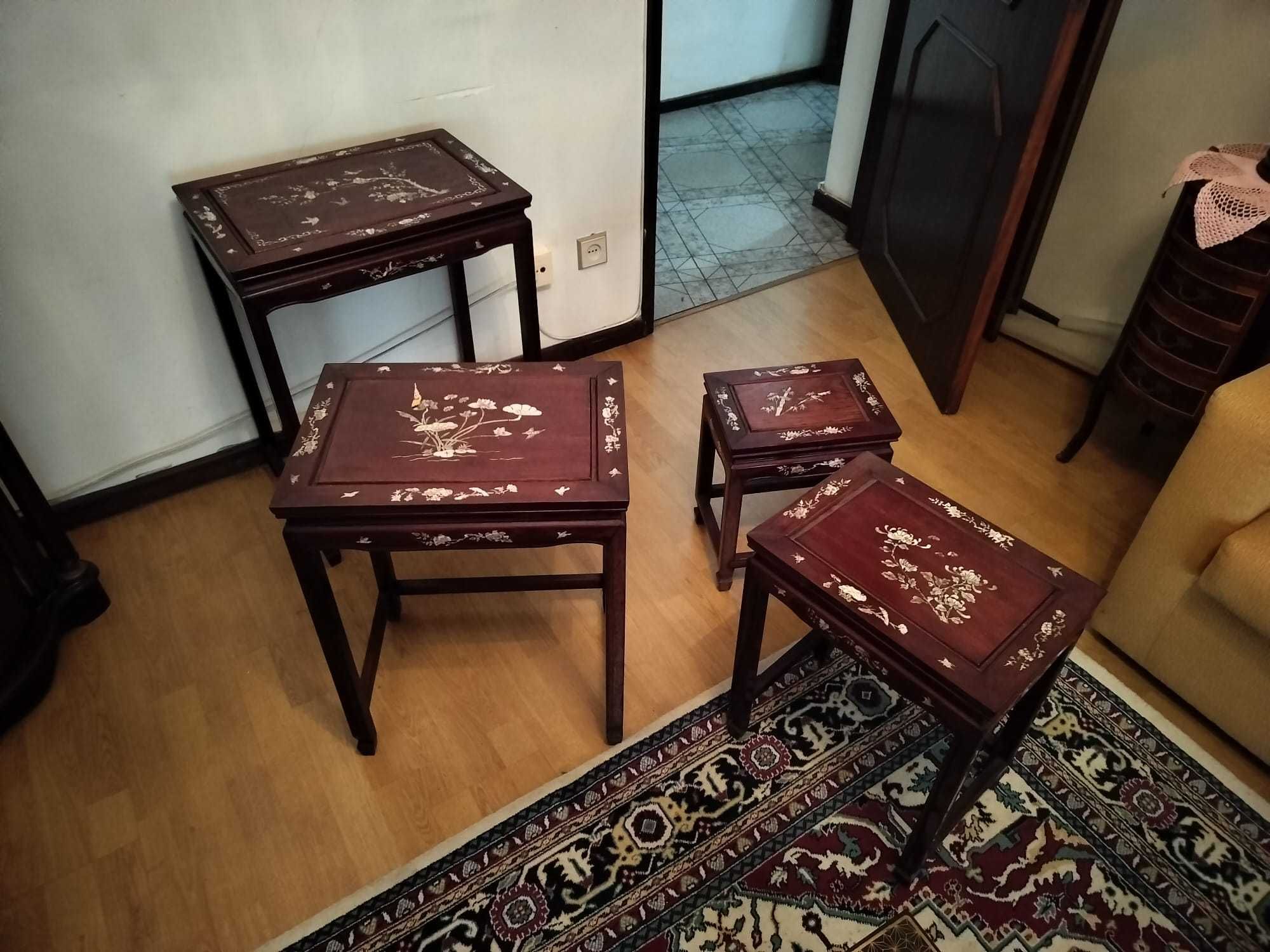 Conjunto Mesas de Apoio