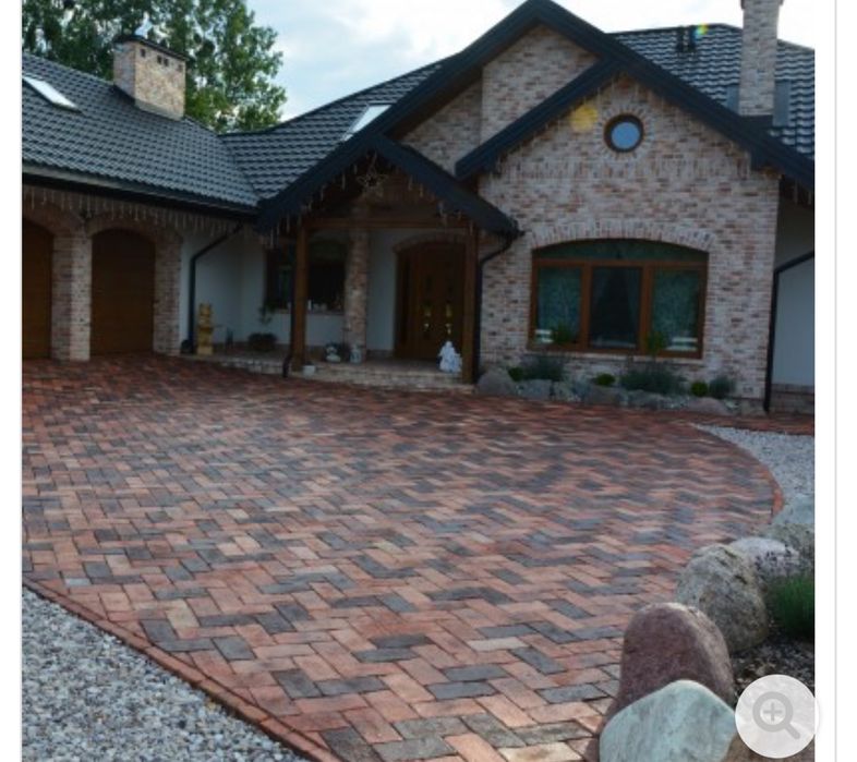 Stara porządna cegła z rozbiórki