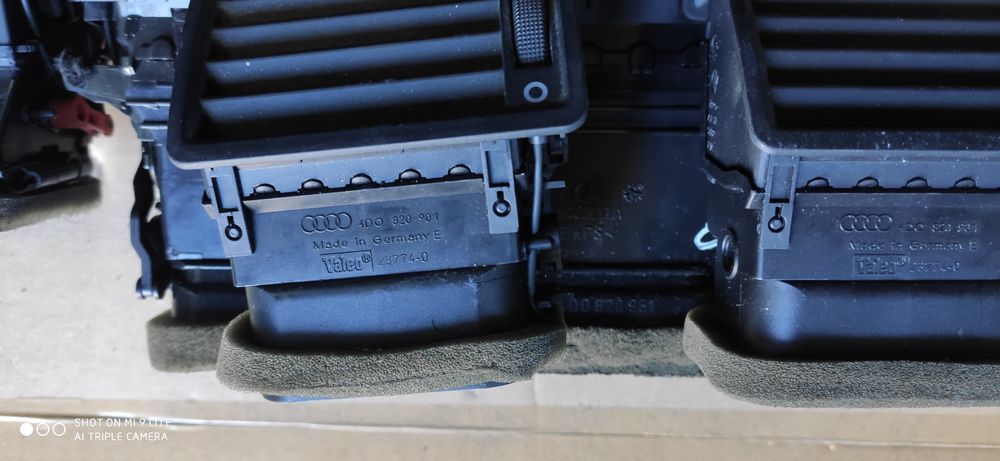 Audi A8 D2 Komplet Nawiew Kokpitu przód. Auto Części Audi Blask Goldap