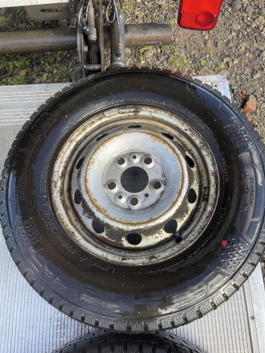 Felgi z oponami Ducato Jumper Boxer 225/70r15C zima