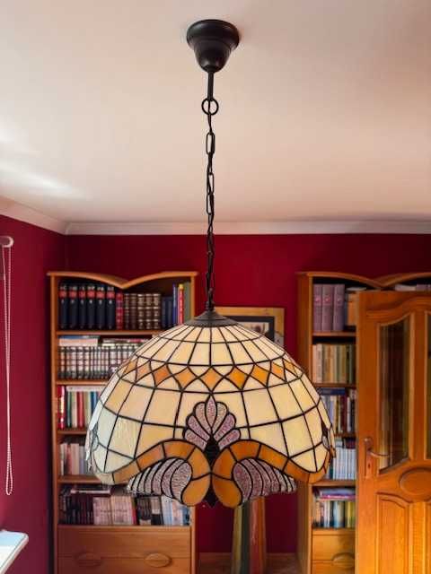 Lampy witrażowe komplet 2 sztuk