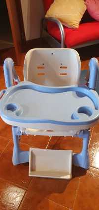 Cadeira de refeições bebé