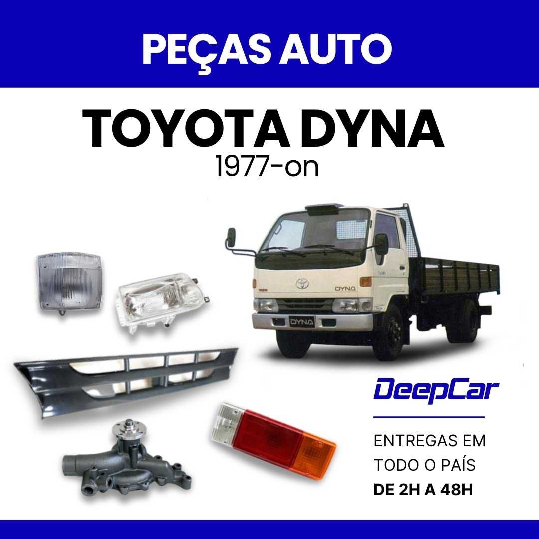 Para-choques Toyota Dyna, faróis, grelha, farolins, amortecedores