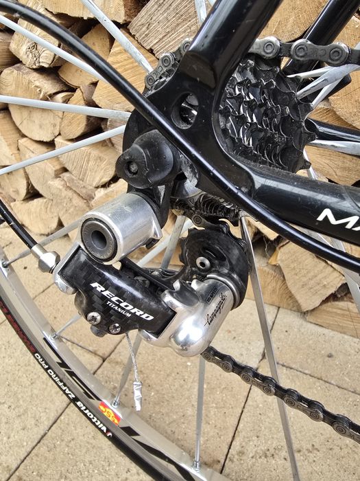 Wilier Triestina Lampre Campagnolo Record carbon tytan Mavic r55