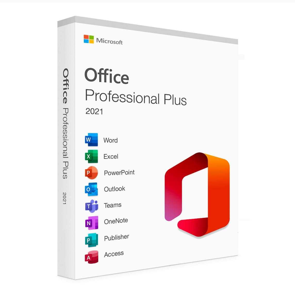 Microsoft Office Pro Plus 2021 1PC ESD oraz Box